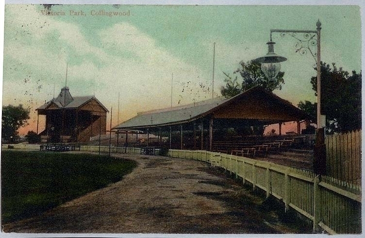 Collingwood Football Ground, c. 1910